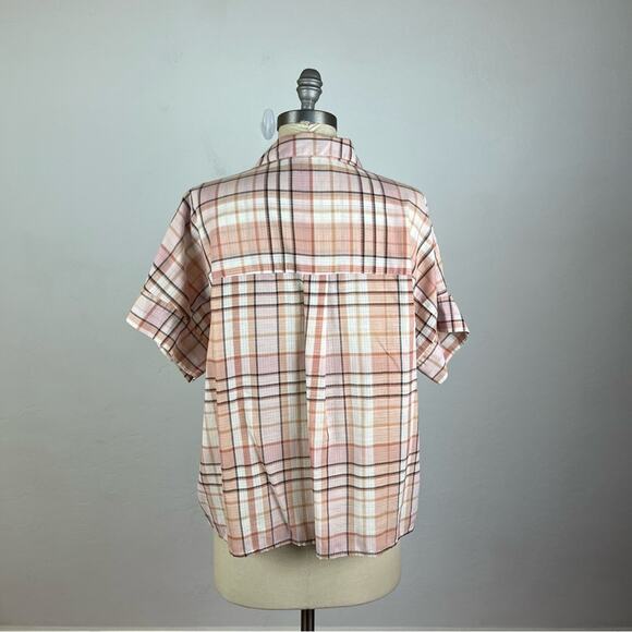 Madewell Park Popover Shirt in Plaid - Picture 6 of 8